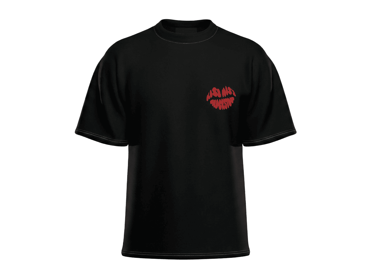 Kiss Miss Understood Tee · Black