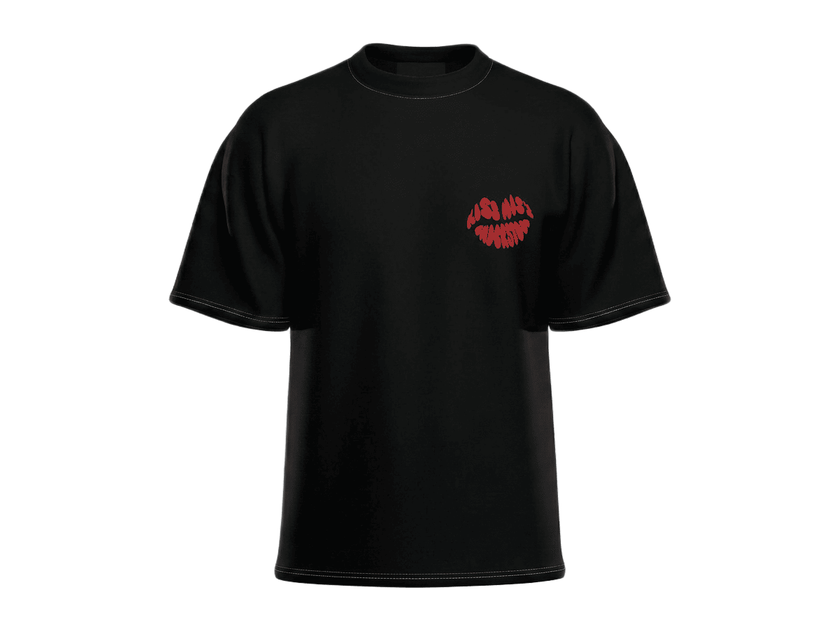 Kiss Miss Understood Tee · Black